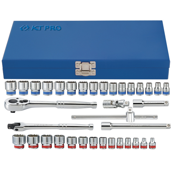 Kt Pro Tools 3/8" Drive SAE, 36 pcs A3006CR