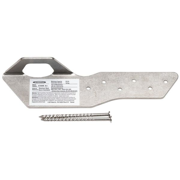 Werner Single Piece Roof Anchor A728200