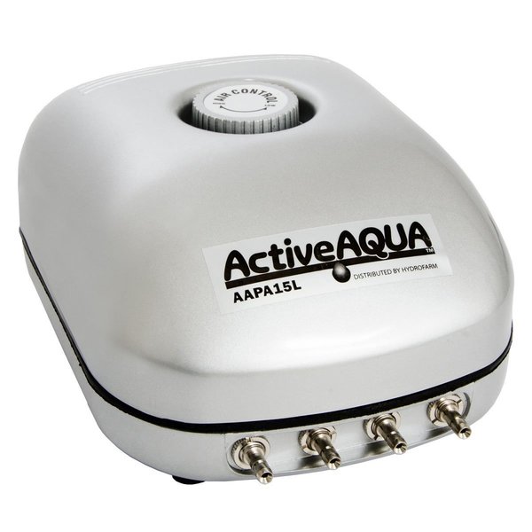 Active Aqua Air Pump, 4 Outlets, 6W, 15 AAPA15L