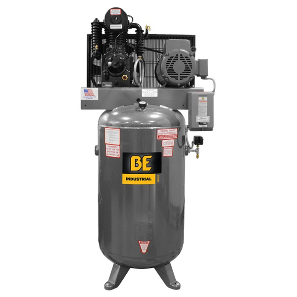 Be Pressure Supply Industrial Air Compressor, 80 gal., 1- AC1080B
