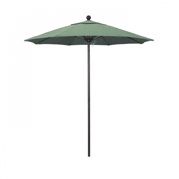 California Umbrella Patio Umbrella, Octagon, 96" H, Pacifica Fabric, Spa 194061004302