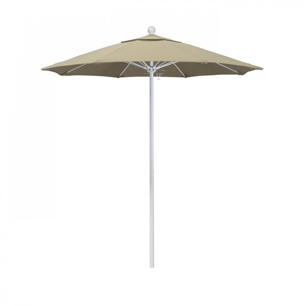 March Patio Umbrella, Octagon, 96" H, Pacifica Fabric, Beige 194061005194