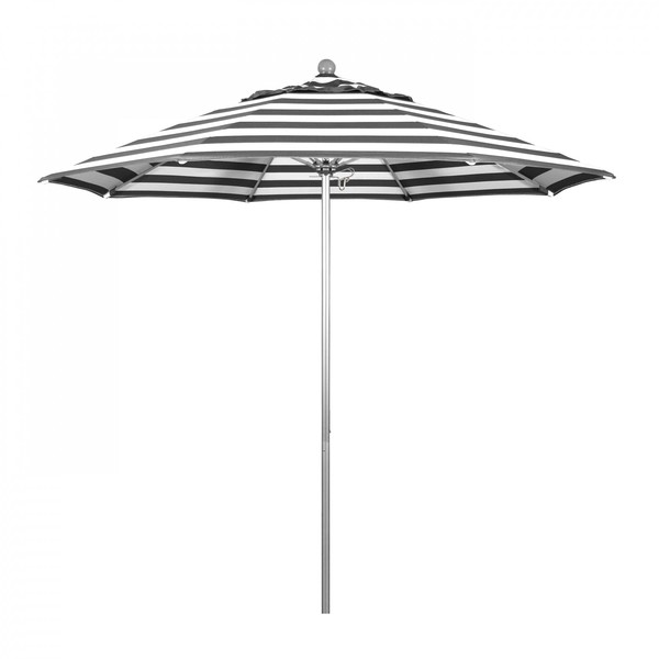 California Umbrella Patio Umbrella, Octagon, 103" H, Sunbrella Fabric, Cabana Classic 194061005750