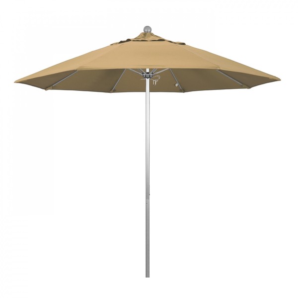 March Patio Umbrella, Octagon, 103" H, Olefin Fabric, Champagne 194061005903