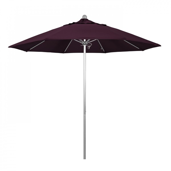 March Patio Umbrella, Octagon, 103" H, Pacifica Fabric, Purple 194061006207