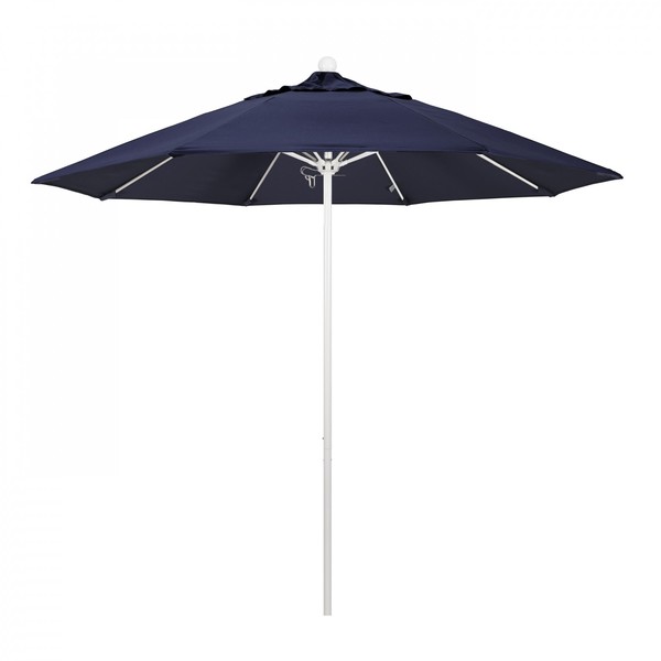 March Patio Umbrella, Octagon, 103" H, Pacifica Fabric, Navy 194061007938