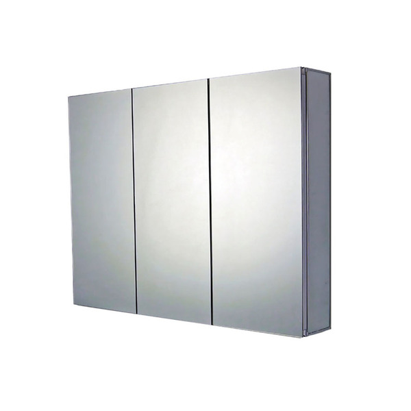 Ketcham 31" x 27" Surface Mounted/Recessed Polished Edge Tri Door Cabinet ALTV-3128PE