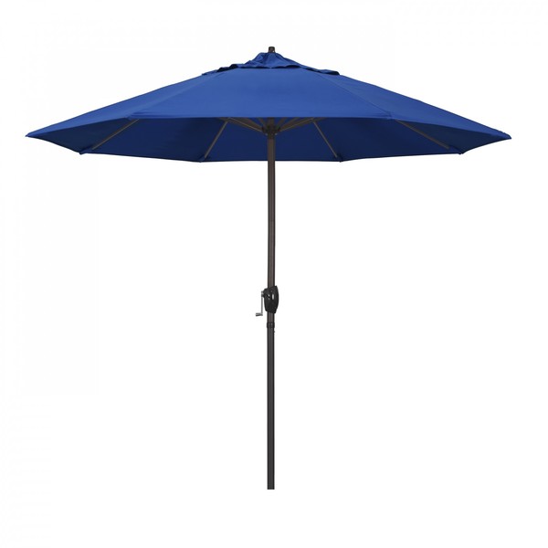 California Umbrella Patio Umbrella, Octagon, 102" H, Pacifica Fabric, Pacific Blue 194061009574