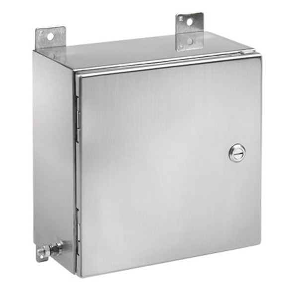 Nvent Hoffman ZONEX ATEX- and IECEX-Certified, Type 4X, Hinged Cover, Metric Size, 1 EXE16128SS61