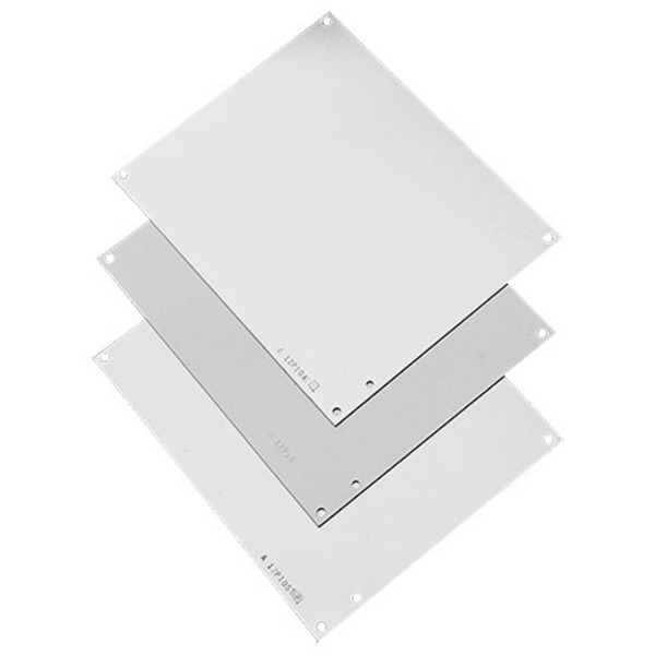 Nvent Hoffman Panels for Junction Boxes, fits 12x10, White, Steel A12P10