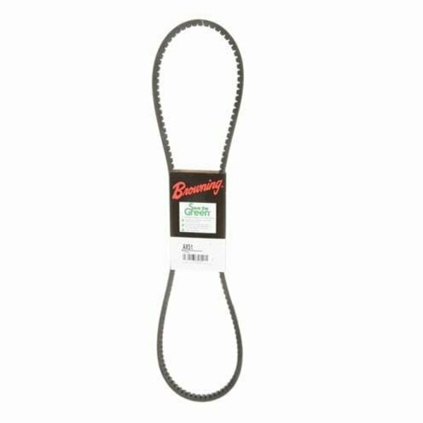 Zoro Select AX51 Cogged V-Belt, 1 Ribs 46U044