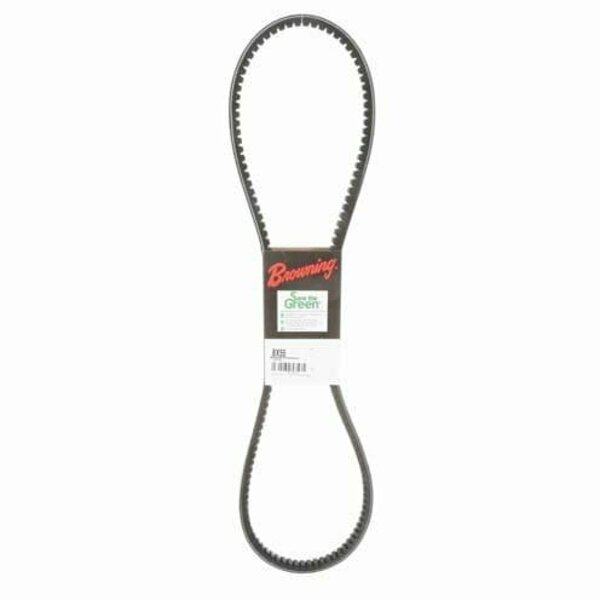 Zoro Select BX55 Cogged V-Belt, 1 Ribs 46U064