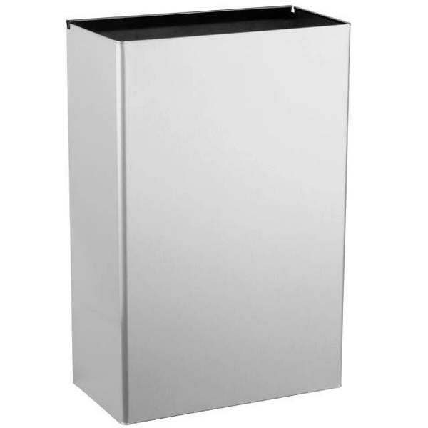 Bobrick Trash Can, Silver, Stainless Steel B367-60