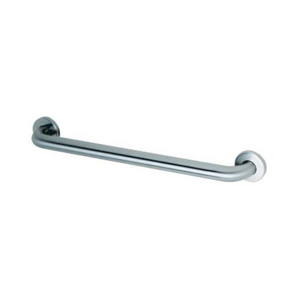 Bobrick 18" L, Straight, Stainless Steel, B680618 Satin Stainless Steel Grab Bar, Satin Stainless Steel B6806X18