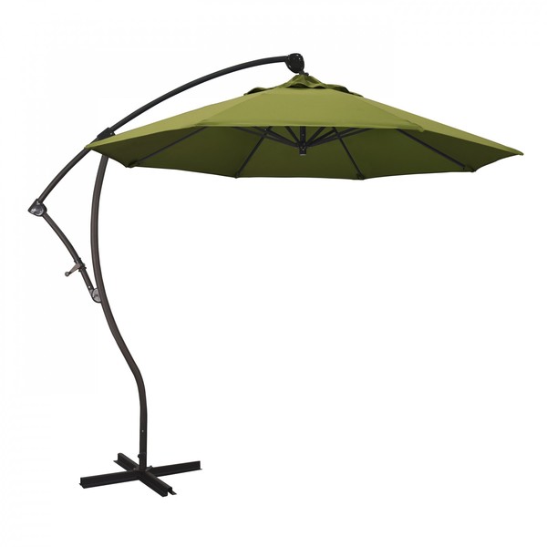 California Umbrella Cantilever, Bronze Aluminum Pole, 9 Ft., Ol 194061010358