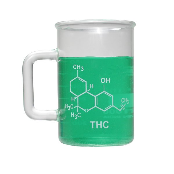 United Scientific Beaker Mug, 400 mL, THC BGMG400-THC