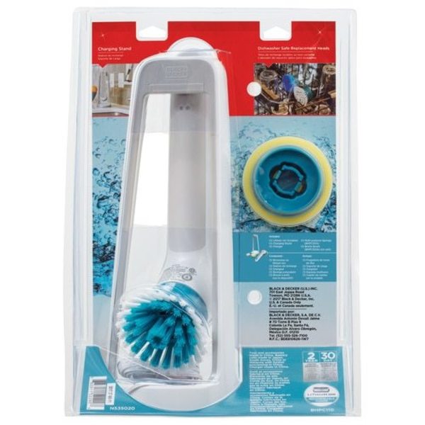 BLACK+DECKER GRIMEBUSTER Pro Power Scrubber Brush, Rechargeable (BHPC110),  1 - Fry's Food Stores