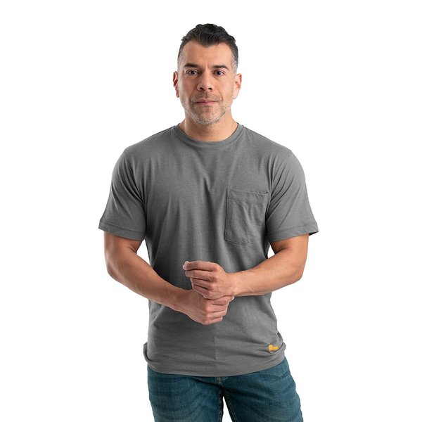 Berne Performance Short Sleeve Pocket Tee, L BSM38