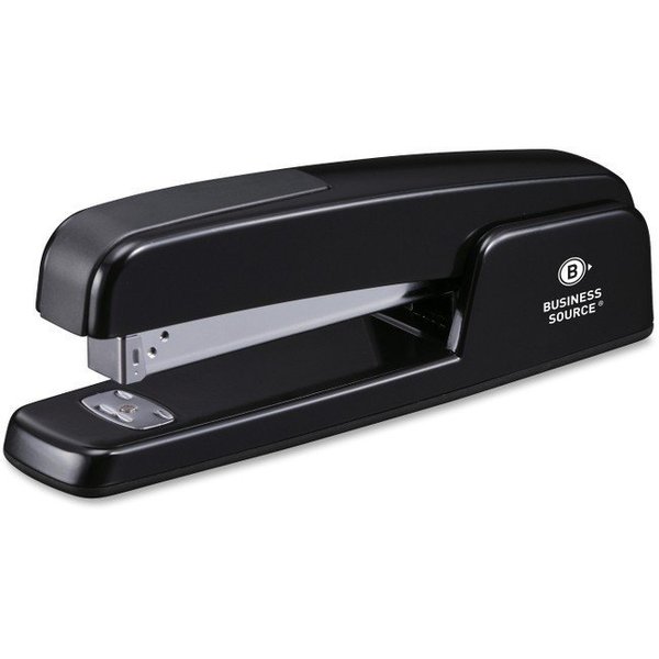 Business Source Stapler, Desk, Full, Diecst, Black 41877