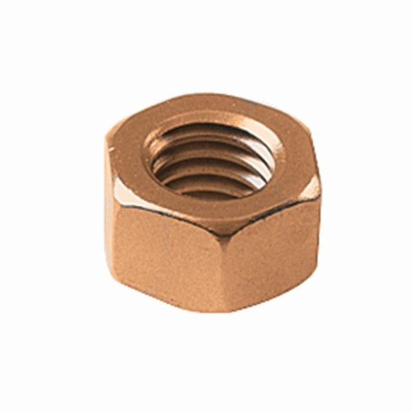 Burndy Hex Nut, 1/2"-13, Silicon Bronze 50CHENBOX