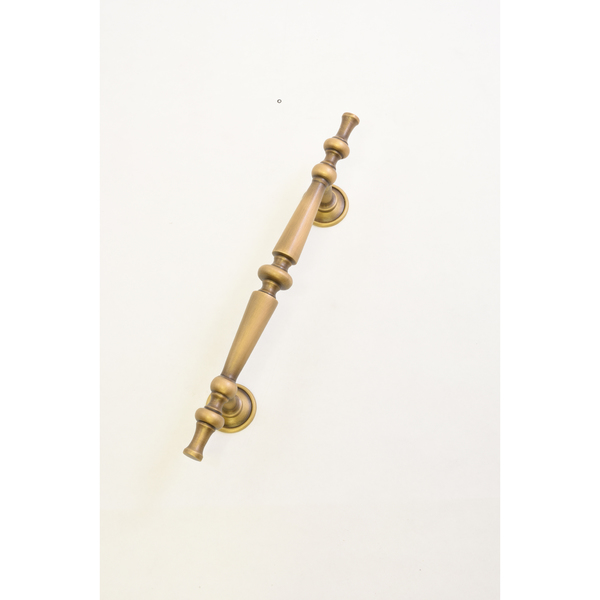 Brass Accents Traditional Cabinet Pull and Plates, 9-1 C07-P4590-609