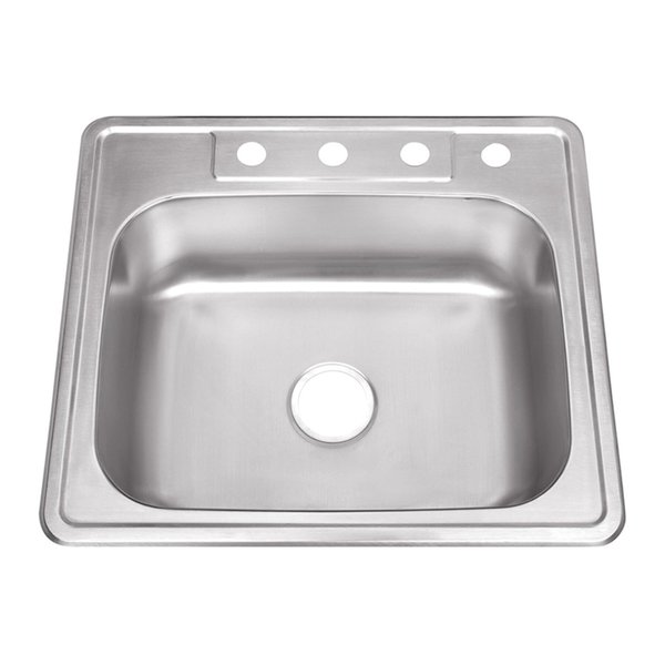 Cahaba Kitchen Sink, FlushMount, Stainless steelFinish CA113SB25