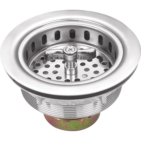 Cahaba Stainless Steel Twist-And-Lock Strainer CASTRAIN