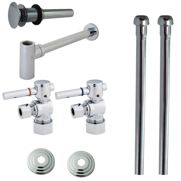 Trimscape CC53301DLTRMK1 Vessel Sink Plumbing Supply Kit with P-Trap & Drain CC53301DLTRMK1