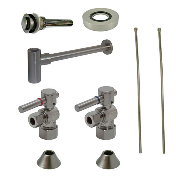 Trimscape CC53308DLVKB30 Plumbing Sink Trim Kit with Drain & Bottle Trap CC53308DLVKB30