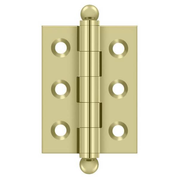 Deltana Bright Brass Door and Butt Hinge CH2015U3-UNL