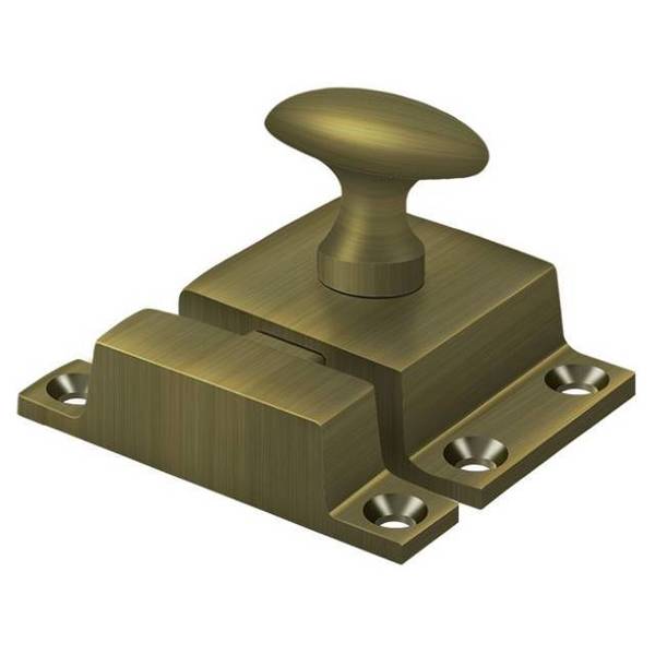 Deltana Cabinet Lock, 1-1/5" X 1-4/5" Antique Brass CL1532U5