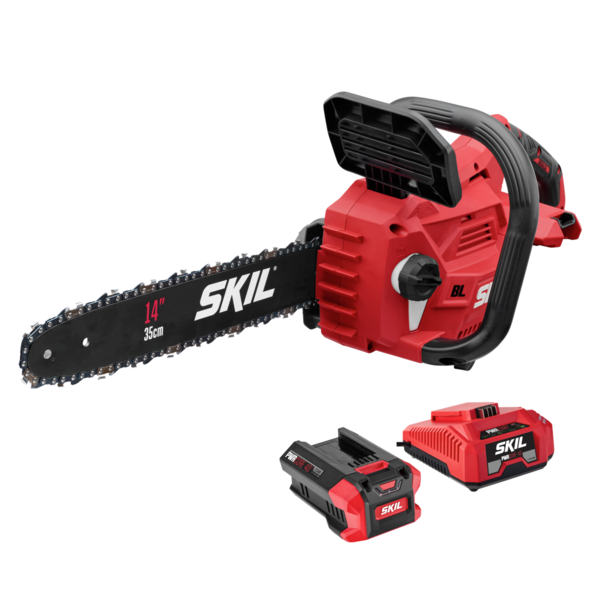 Skil Chain Saw Kit, Bar 14" L, 2.5 Ah CS4555-10