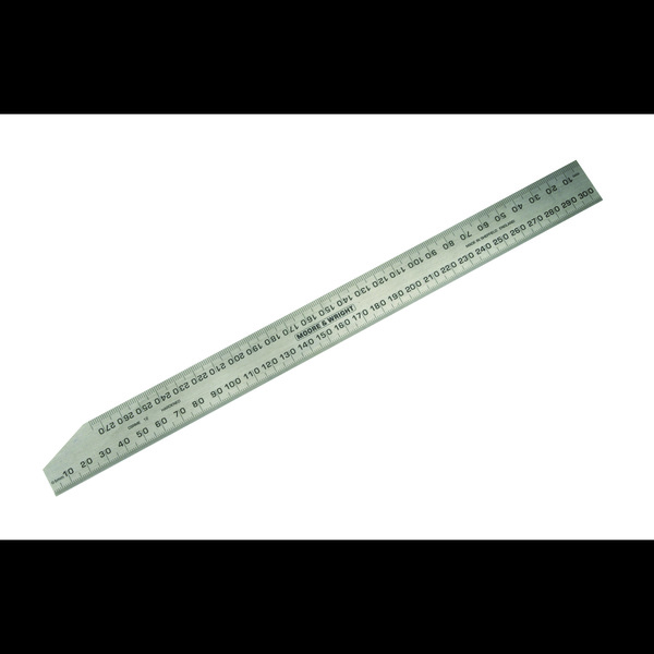 Moore & Wright Ruler 12" CSRME12