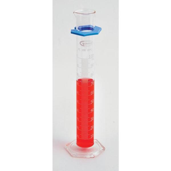 United Scientific Graduated Cylinder, Double Scale, Borosi CY3022-1000