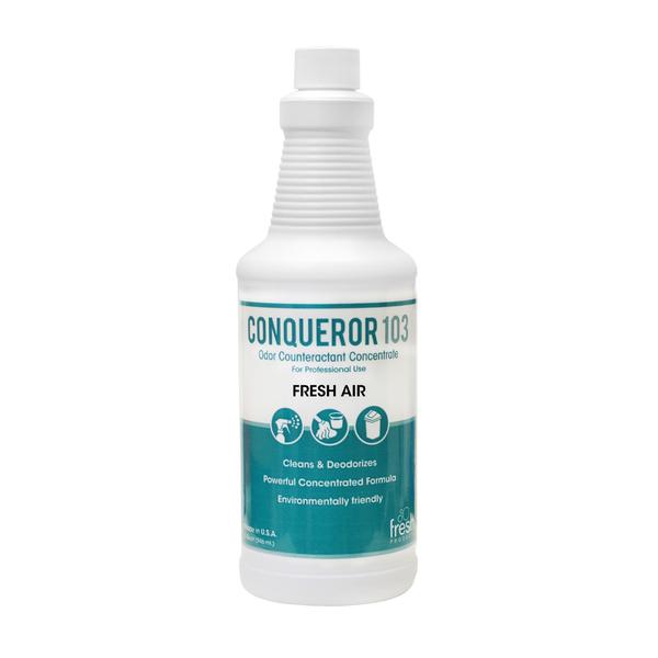 Conqueror 103 Liquid, Odor Counteractant, Fresh Air, PK12 103Q