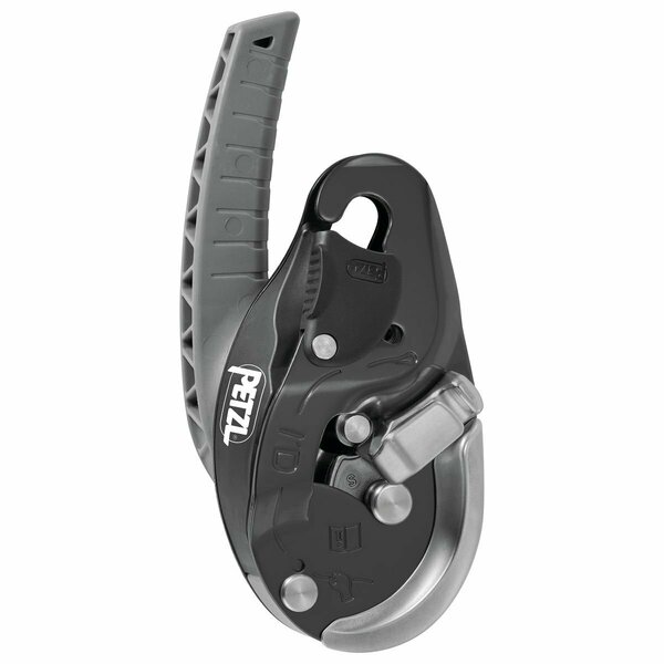 Petzl ID EVAC descender for lowering from an anchor, ANSI And NFPA, Black D020CA01