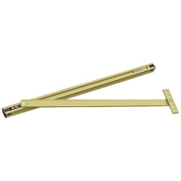 Deltana Overhead Door Holder Bright Brass DCSM10U3