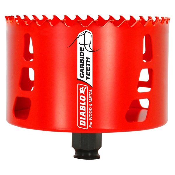 Diablo Carbide-Tipped Wood and Metal Holesaw DHS4125CT
