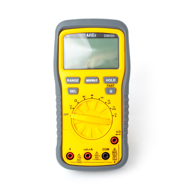 Uei Test Instruments Digital Multimeter, 1000V DM505