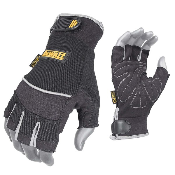 Dewalt Mechanics Gloves, M, Black, Neoprene DPG230M