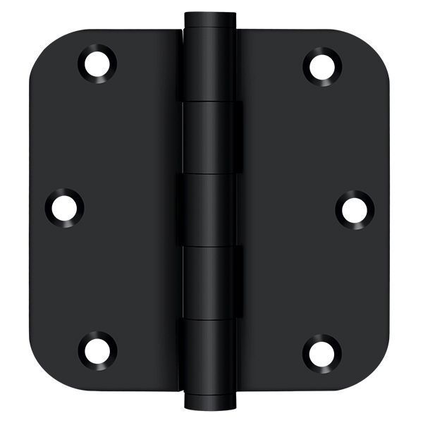 Deltana Black Door and Butt Hinge DSB35R519-R