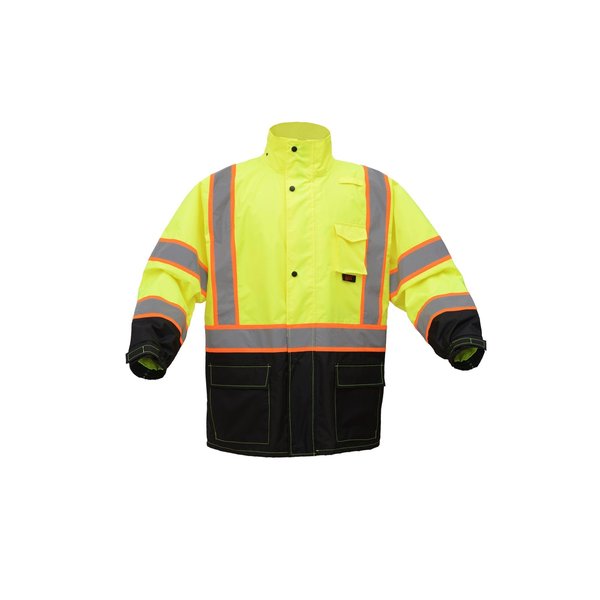 Gss Safety Premium Class 2 Brilliant Vest, Orange 1702-3XL