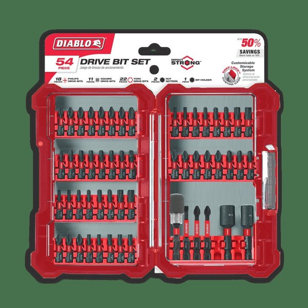 Diablo Hi-Performance Screw Driving Set De, PK3 DSC-S54