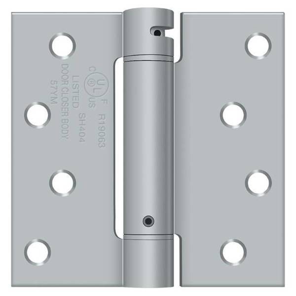 Deltana Satin Chrome Spring Hinge DSH44U26D