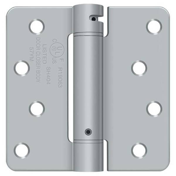 Deltana Satin Chrome Spring Hinge DSH4R426D