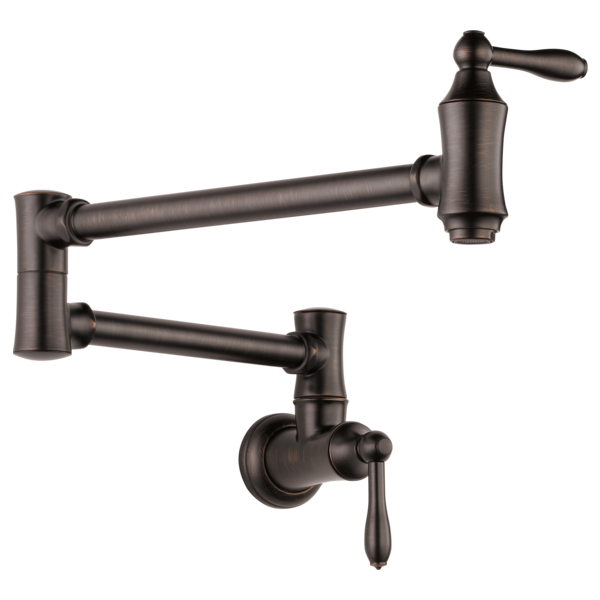 Delta Traditional Wall Mount Pot Filler 1177LF-RB