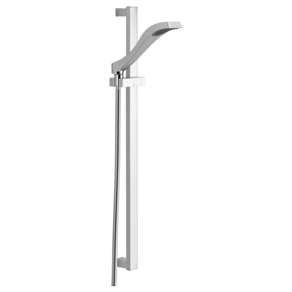 Delta Faucet, Slide Bar Hand Shower, Chrome, Wall 57051