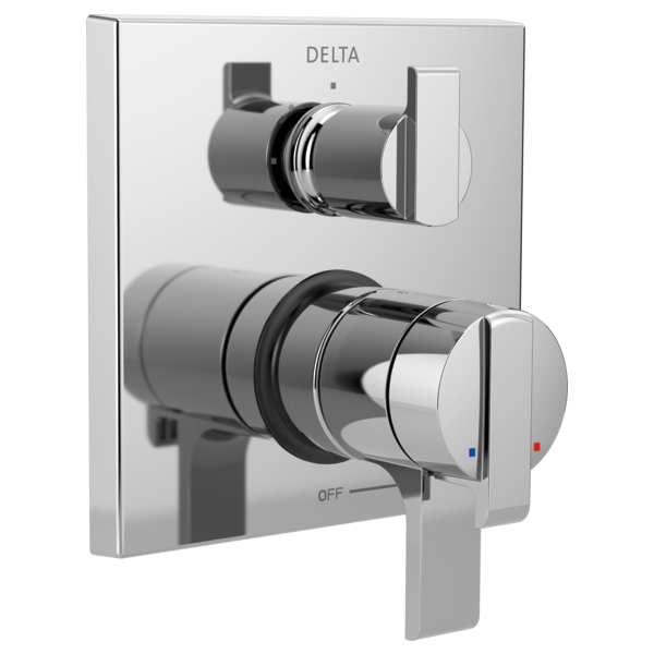 Delta Angular Modern Monitor(R) 17 Series Valve Trim with 3-Setting Integrated Diverter T27867