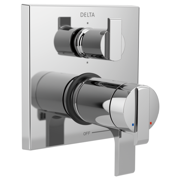 Delta Angular Modern TempAssure(R) 17T Series Valve Trim with 6-Setting Integrated Diverter T27T967