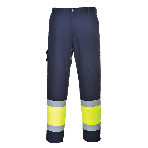 Portwest Hi-Vis 2-Tone Combat Trousers, L E049